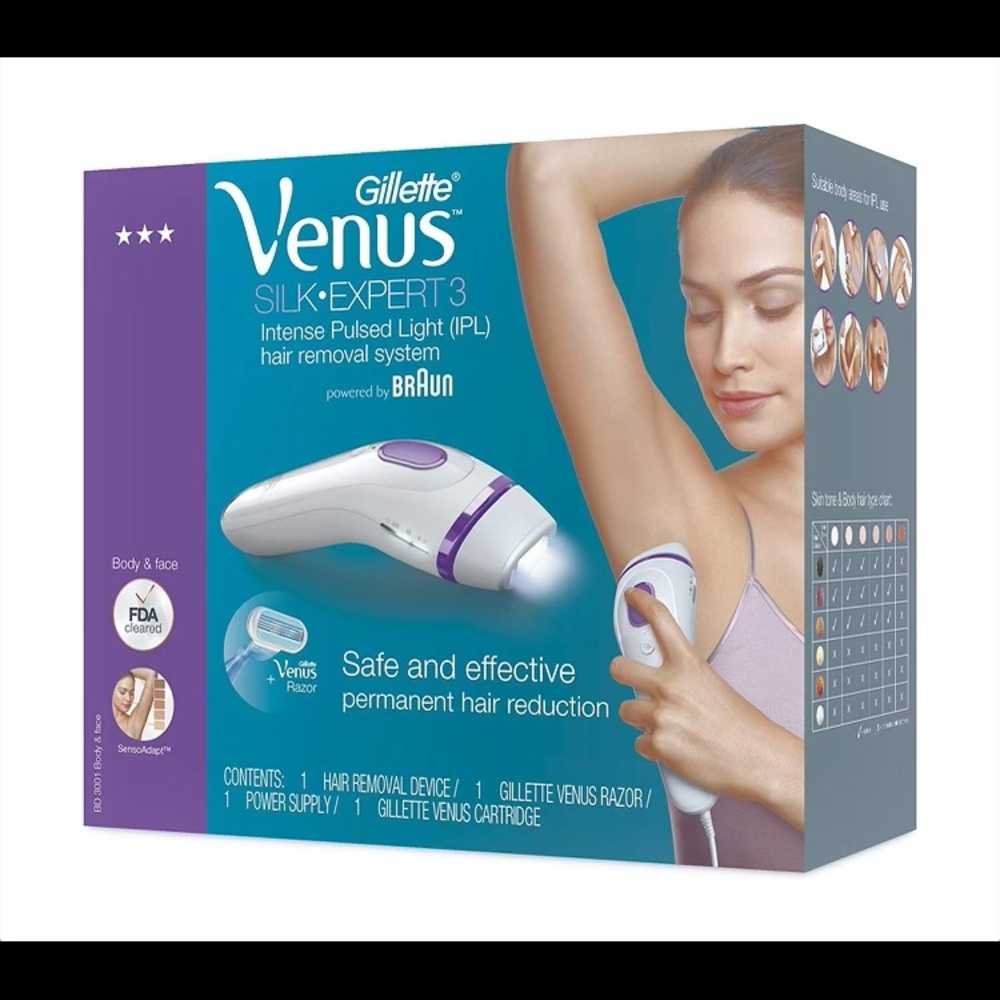 Gillette Venus Silk Body Hair Removal System